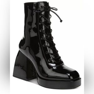 Sam Edelman Platform Lace-up Booties.  New never worn.  Size 8